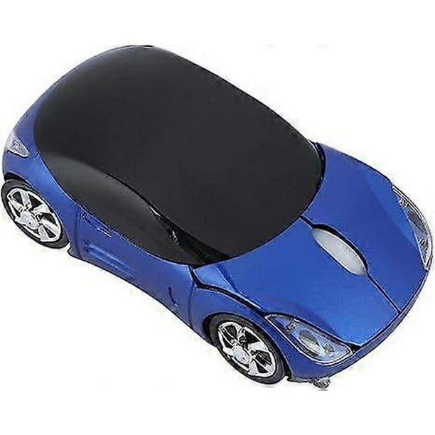Wireless Mouse, 2.4G Sport Car Shaped Mouse Bluetooth Optical Mouse with USB Receiver,Portable Cute 1600DPI Mouse for PC Desktop Laptop Tablet Gaming