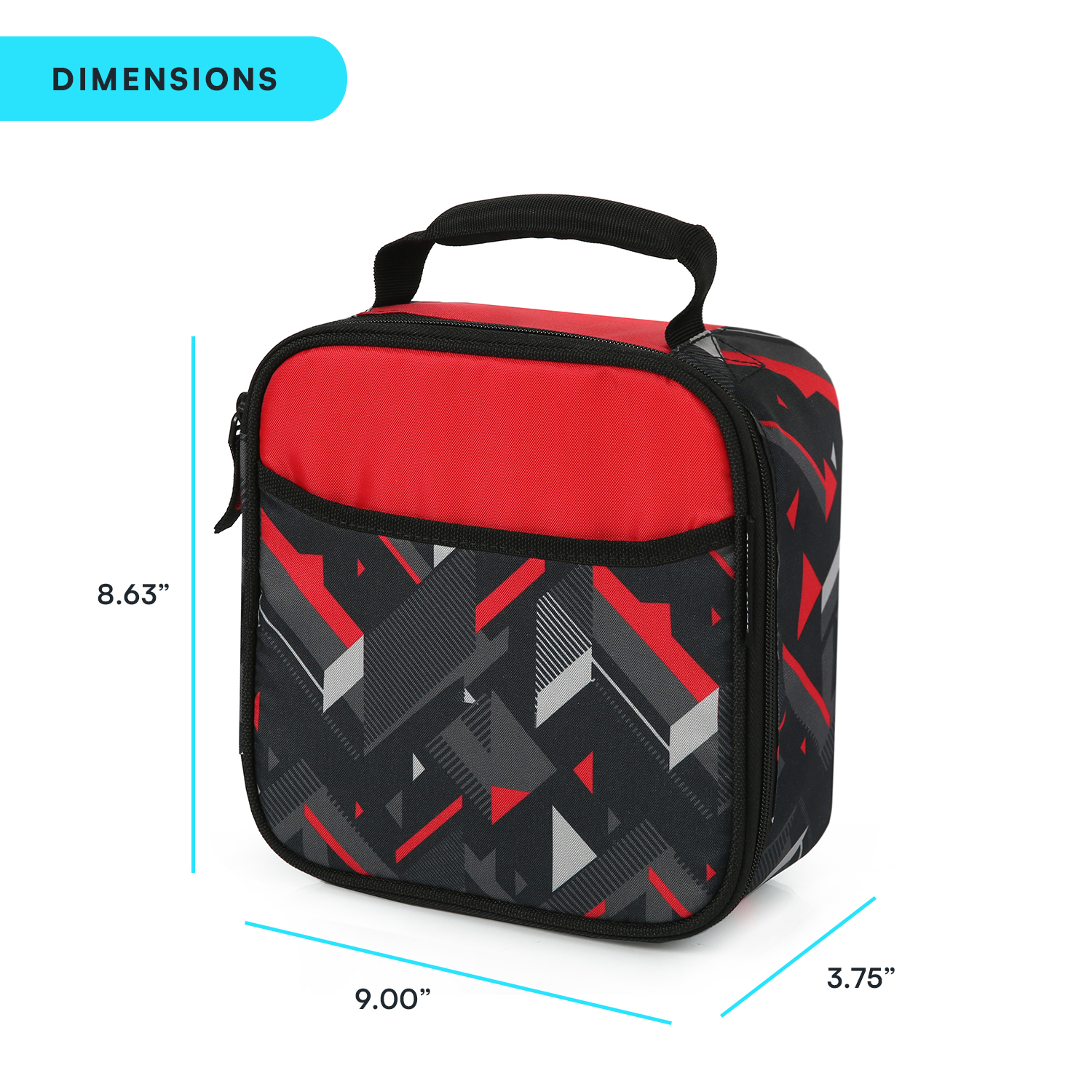 Arctic Zone Lunch Box Combo, Red and Black photo 8