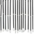 thumbnail image 4 of vidaXL Insect Door Curtain Dark Gray 39.4"x86.6" Bamboo, 4 of 5