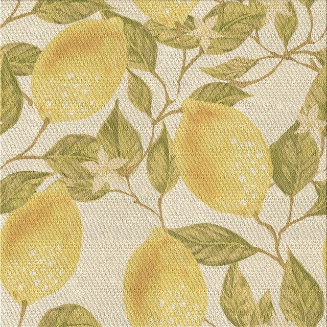 Ahgly Company Tapis d'Intérieur Lavable à la Machine, Carré, Transitionnel, Orange et Or, Tapis de Zone, 4 Pieds Carré