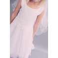 thumbnail image 3 of Big Girls' First Communion Lace Trim Tulle Wedding Flowers Girls Dresses Ivory Size 8, 3 of 5