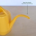 thumbnail image 6 of Bloem Aqua Rite 56 Fl Oz (.44 Gallon) Earthy Yellow Resin Watering Can for Indoor and Outdoor Use, 6 of 7