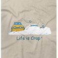 thumbnail image 2 of Life Is Crap Snow Plowed In Good Life Funny T Shirts Gift Ideas T-Shirt Tee by Life Is Crap, 2 of 2