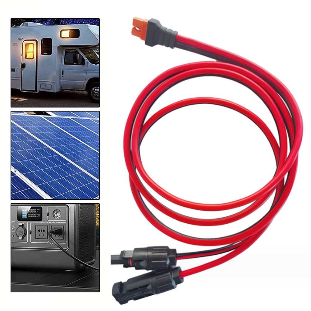 1Pc 1.5M 10Awg Xt60I 2+1 Solar Panels Extension Cable for Portable Power Station