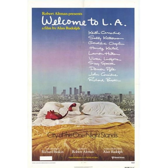 Pop Culture Graphics  Welcome To L.A. Movie Poster Print - 27 x 40