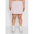 thumbnail image 3 of Womens Plus Size Active High Waisted Pleated Skort, 3 of 5