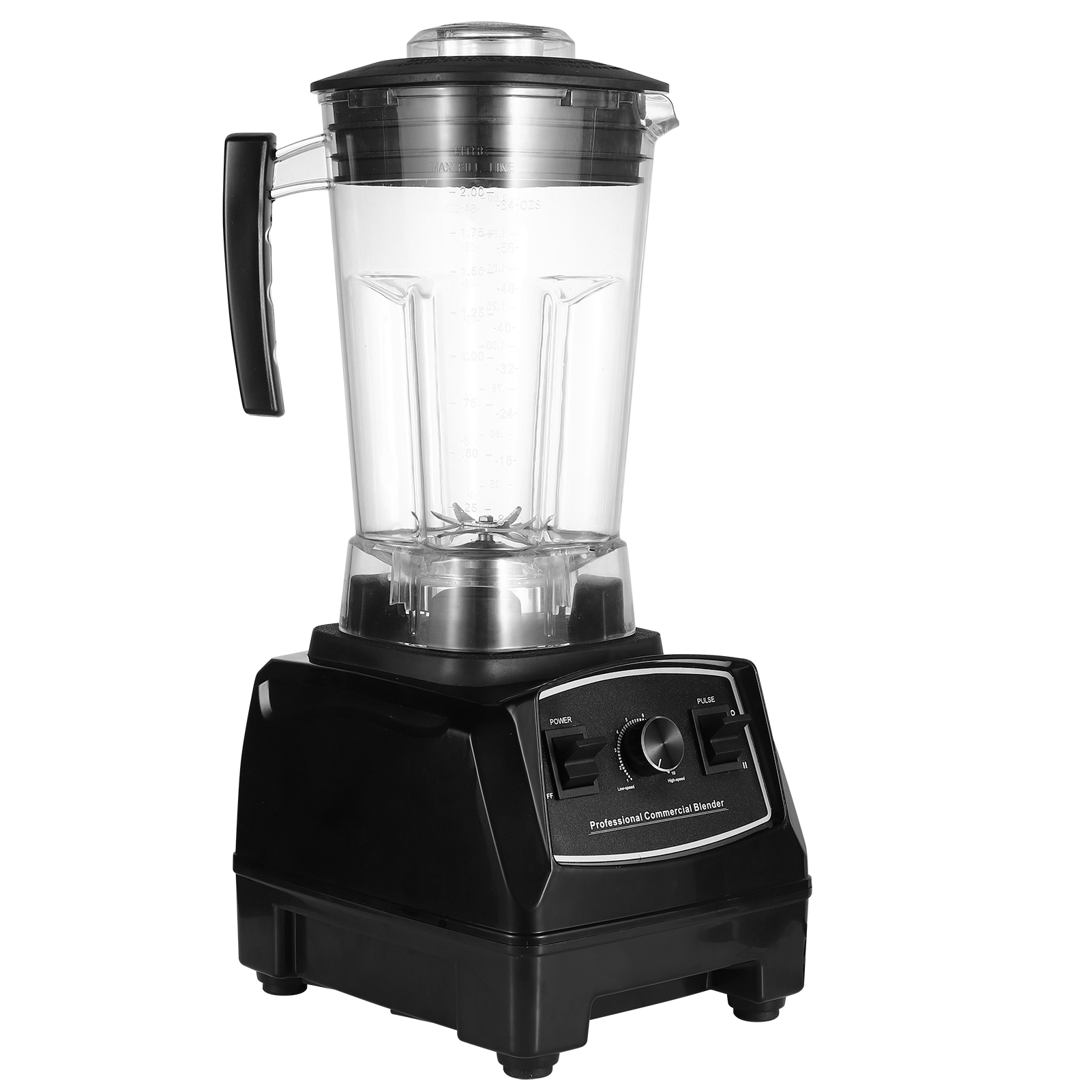 EOTVIA High Speed Blender,2L Food Blender Full‑Automatic Food Processor