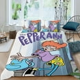 thumbnail image 2 of Pepper Ann Conjunto de sábanas temático, trío de piezas, cómodo y amigable con la piel, diseño único, regalo de decoración para el hogar para familiares, amigos y fans,173cm *218cm, 2 of 6