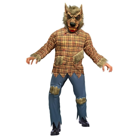 Disfraz de hombre lobo de Dassyn Creations para adulto, talla única