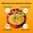 thumbnail image 6 of Daiya Dairy Free Gluten Free Deluxe White Cheddar Mac and Cheese, 10.6 oz (Shelf Stable), 6 of 8
