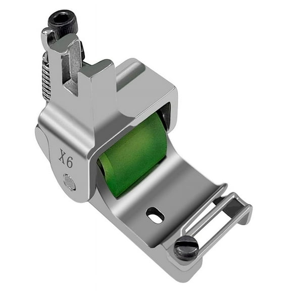 HOT! X6 Adjustables Edge Guide Rolled Hem Feet 0.1-12.5mm, Roller Hemmer Foot for Industrial Lockstitch Right Blade