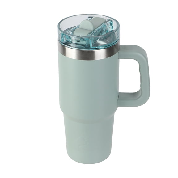 Ozark Trail 18oz Vacuum-Insulated Stainless Steel Tumbler,Sage Green