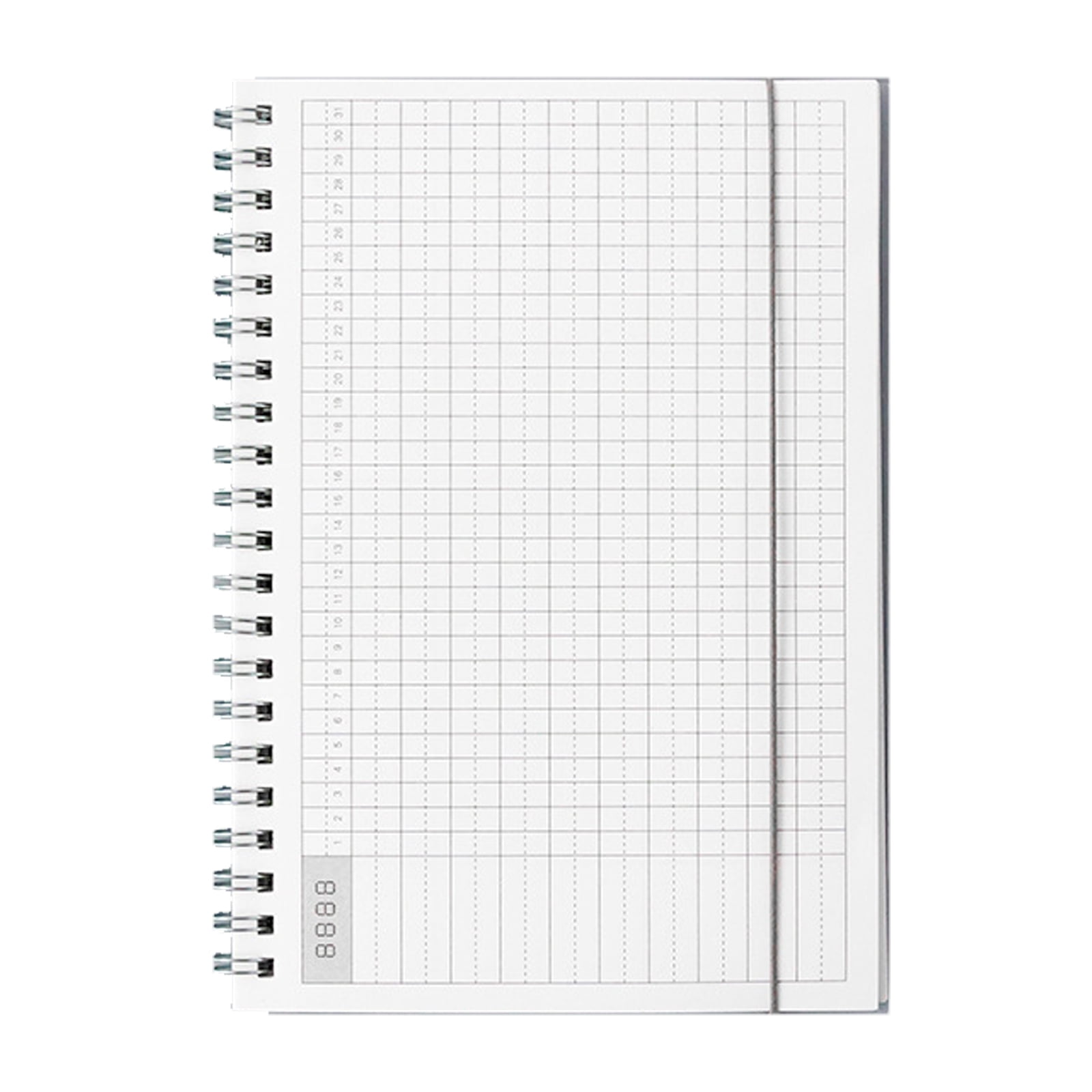 Spiral Planner Notebook with Hourly Schedules Daily To Do List Time