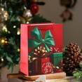 thumbnail image 6 of Deeceymbur Christmas Gift Bag Paper Shopping Sack Red Holiday Present Wrapping for Parties Events Decor, 6 of 6