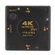 thumbnail image 1 of Interruptor de interfaz Multimedia HD 3 en 1 salida 4K compatible con Selector de vídeo 3D para consola de juegos de PC proyector de TV, 1 of 1
