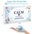 thumbnail image 2 of Set de 50 bombas de baño TranquilBliss con 10 aromas para mujeres y niños, 2 of 7