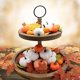 thumbnail image 2 of Decoraciones de otoño para el hogar> Calabazas artificiales de cosecha variadas Afortunado Sencillez, 2 of 5