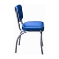thumbnail image 3 of Button Tufted Diner Chair - Metal Frame - 19.5"D x 15.5"W x 31.5"H, 3 of 3