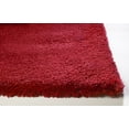 thumbnail image 3 of 8' x 11' Solid Red Shag Area Rug, 3 of 5