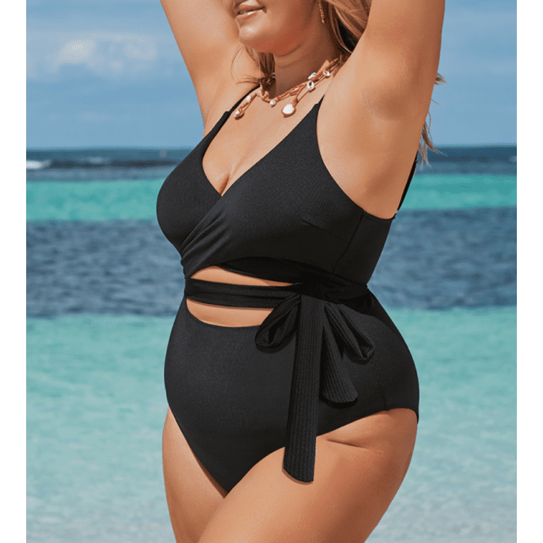Waist tie swimsuit 2025