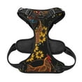 thumbnail image 5 of Bingfone Embroidery Chicken Rooster No Pull Dog Vest Harness For Small Medium Large Dogs Strap For Puppy Walking,Training,Dog Harness-Medium, 5 of 9