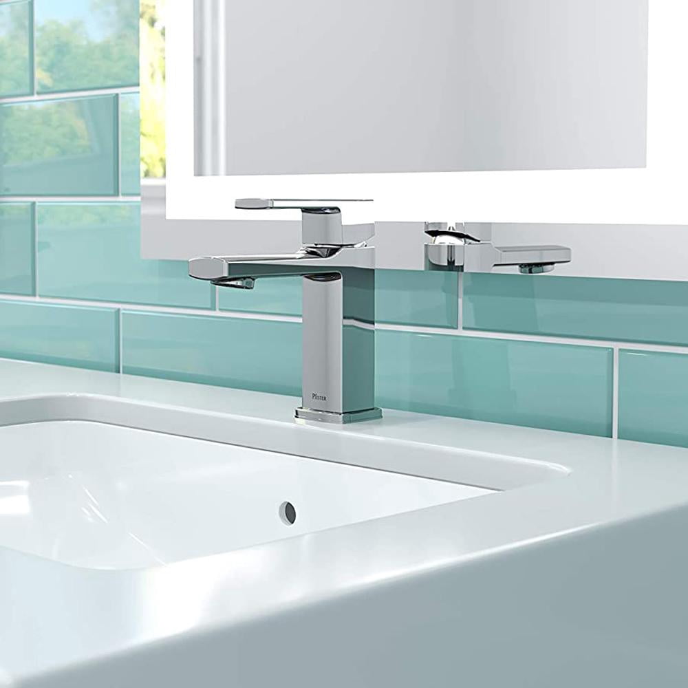 Pfister LG42DAPC Deckard Single Control 4" Centerset Bathroom Faucet in Polished Chrome