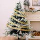 thumbnail image 5 of Decoraciones navideñas Luces de cinta LED, (2x16 pies) 100 luces Decoraciones de cinta para árbol de Navidad emisores de luz, Guirnalda de cinta para árbol de Navidad de encaje con pilas (Oro), 5 of 5