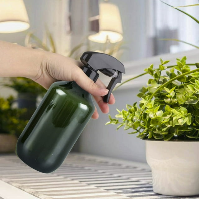 mtvxesu 300Ml Plastic Spray Bottle with Fine Mist and Stream Modes, Refillable Reusable Leak Proof Portable Sprayer for Cleaning Solutions, Household Use, 1Pc, 8.07X2.95X2.95In