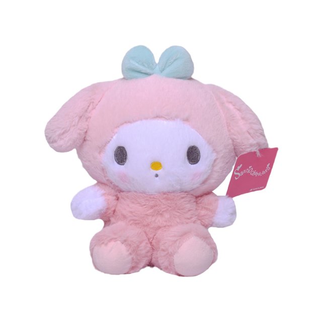 Muñeco de peluche de dibujos animados Kawali para niñas, muñeco colgante de dibujos animados de vaca, My Melody, bebé, Cinnamorol, Kuromi, decoración del hogarMymelody PINK Fivean Toy model