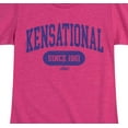 thumbnail image 3 of Barbie - Kensational 1961 - Girls Fitted Short Sleeve Graphic T-Shirt, 3 of 5