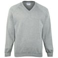 thumbnail image 7 of Maddins Childrens Big Girls Colorsure V-Neck Sweatshirt / Schoolwear, 7 of 7