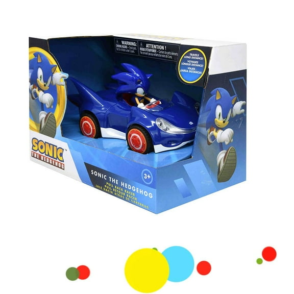 Sonic 8 inches All Stars Racing Transformed Plus Sticker Set