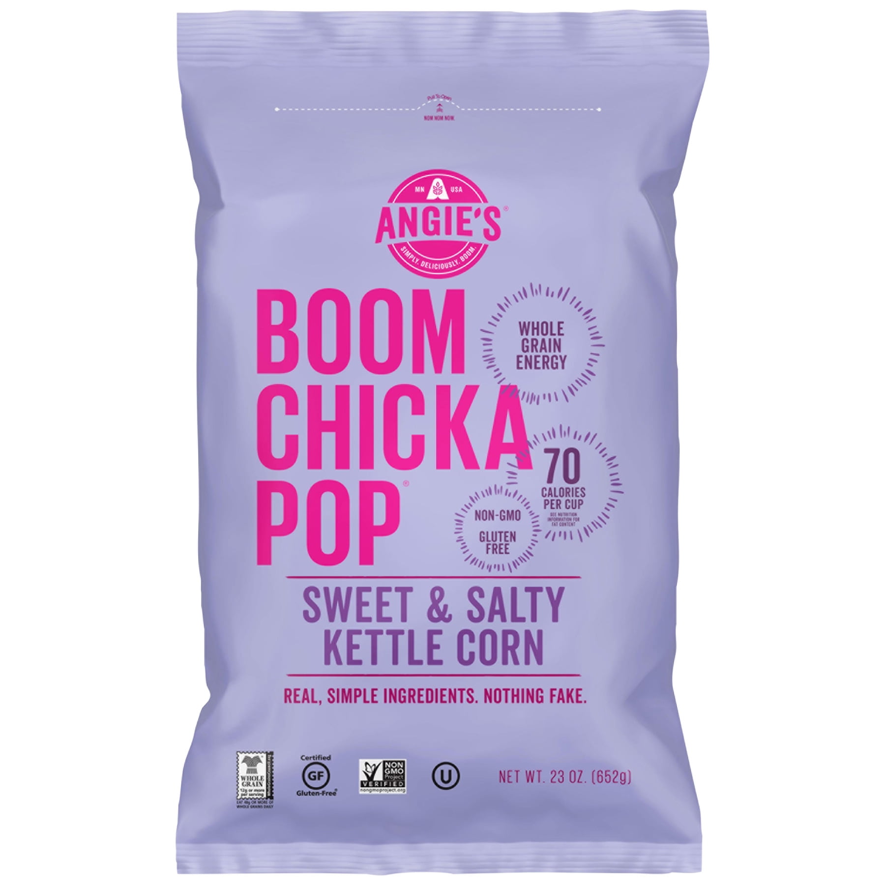 ANGIES Sweet and Salty Kettle Corn, 23.0 oz, 23.0 OZ