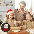 thumbnail image 7 of (2) Christmas Oven Mitts Holly Wreath Decorative Cooking Gloves 6.75x13 Inches for Home Kitchen Dining Baking BBQ Grilling Heat Resistant Potholders Table Linen Set Decoration Gift Supplies, 7 of 7