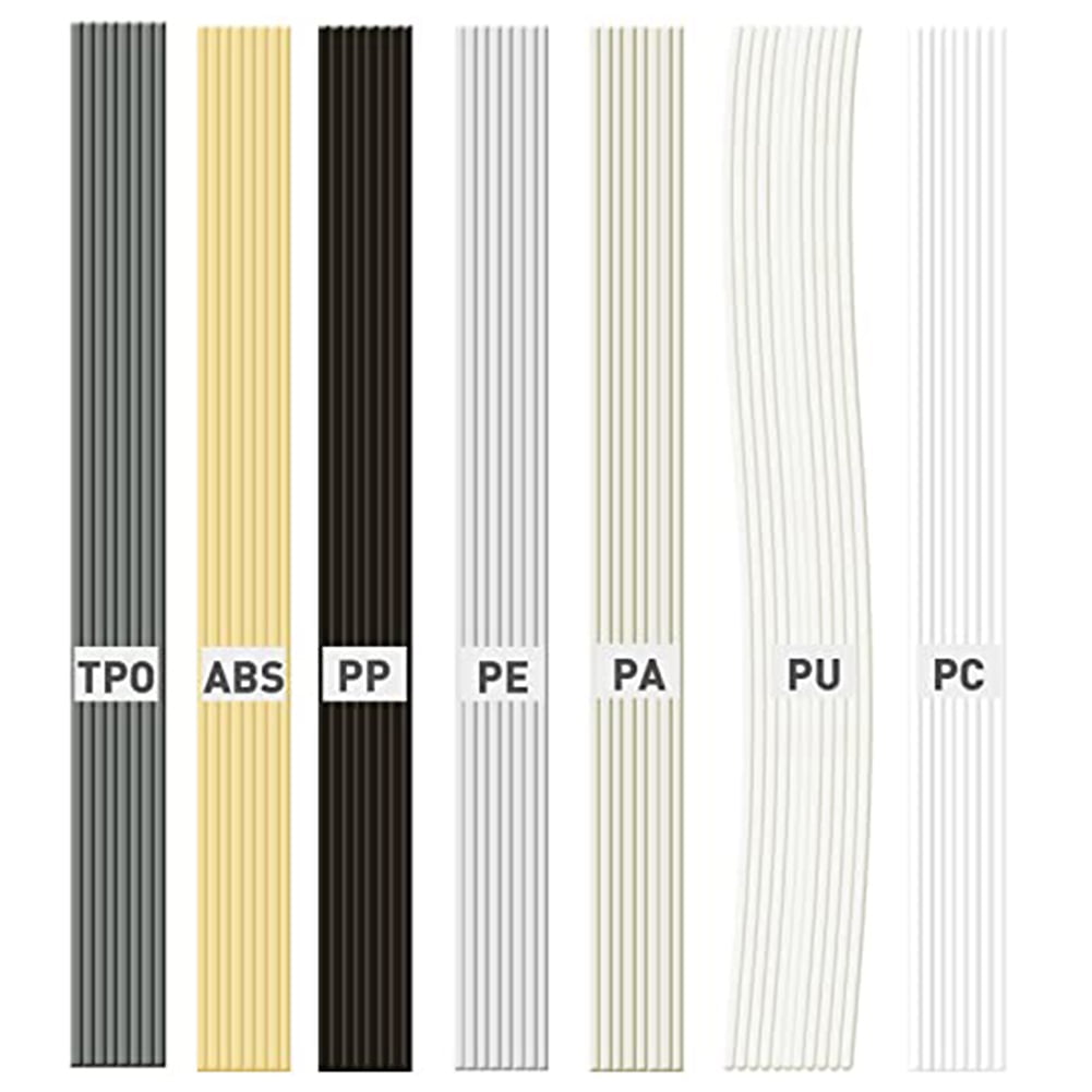 60 Tiges de Soudage Plastique PP PVC ABS pour Réparation