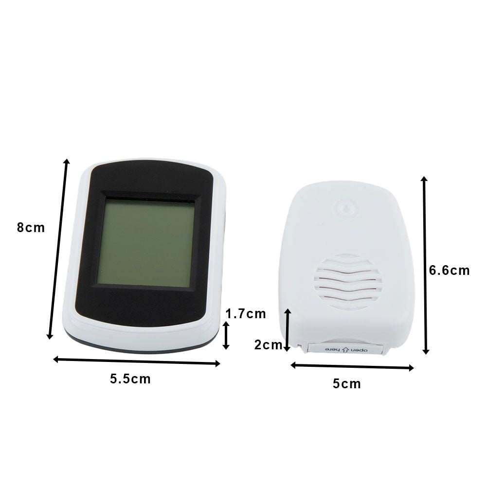 Digital Wireless Weather Station with User Friendly Interface for Accurate Indoor and Outdoor Temperature Readings