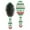 Green Christmas Tree, variant on Christmas Tree and House Pattern Hair Brush,Girls Detangling Hair Brush,Glide Through Tangles with Ease for Wet & Dry Hair,8.8"X2.8"