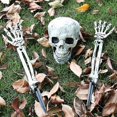 thumbnail image 3 of Estacas de esqueleto realistas brillar para Halloween, 3 of 4