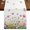 White Light Pink Light Yellow, variant on Table Runners 36 Inches Long Dress Scarves, Wild Flowers Farmhouse Kitchen Table Runner, Short Coffee Tablerunners, Spring Butterfly Watercolor Country Floral 13x36 Inch