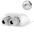 thumbnail image 1 of 1 pieza de entrada de cable doble impermeable para paneles solares, autocaravanas, caravanas, barcos, para todo tipo de cables de 2,5 mm² a 6 mm², 1 of 8