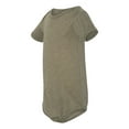 thumbnail image 2 of BELLA + CANVAS - Infant Triblend Short Sleeve One Piece - 134B - Olive Triblend, 2 of 5