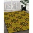 thumbnail image 3 of Ahgly Company Machine Washable Indoor Rectangle Transitional Dark Bronze Brown Area Rugs, 5' x 7', 3 of 7