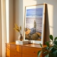 thumbnail image 2 of Zen Stones, Torrey Pines - California Photography Oak Framed Wall Art Print 12 x 18 inches, 2 of 59