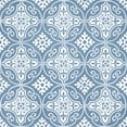 thumbnail image 2 of Vision Studio 26x26 White Modern Wood Framed Museum Art Print Titled - Chambray Tile IV, 2 of 4