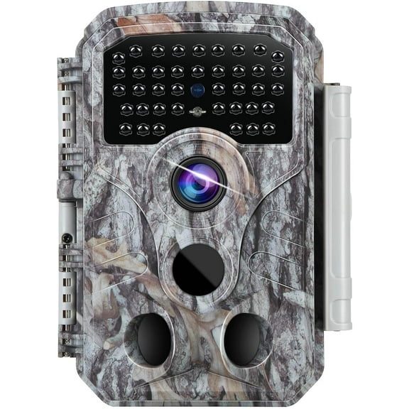 BLAZEVIDEO Game & Trail Camera 32MP Photo & 1296P Video with 100ft Night Vision Motion Activated 0.1s Trigger Speed Waterproof for Home Security, Outdoor Wildlife Scouting