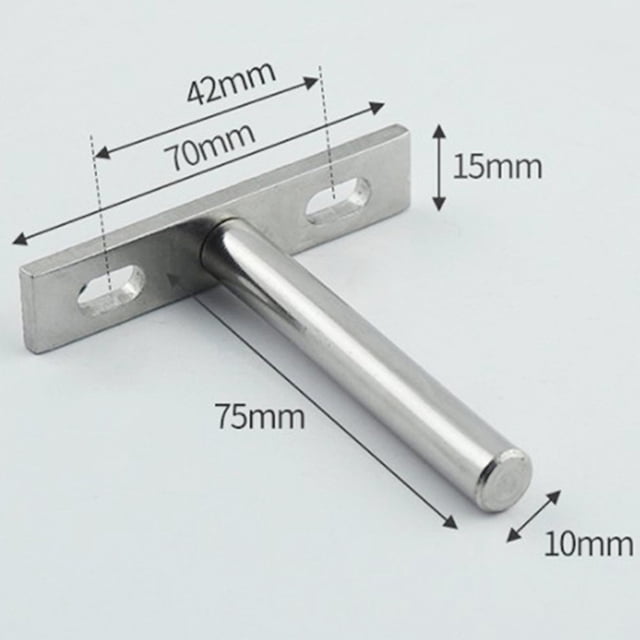 3/4/5/6Inch Folding Shelf Support Bracket Floating Wall Shelf Support