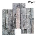 thumbnail image 1 of Adhesivo de pared para cocina, hogar, sala de estar, dormitorio, pared, ladrillo, calcomanía, decoración adhesiva de PVC, UB024M, 27 piezas Vogacara HA8743-02B, 1 of 6