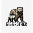 thumbnail image 4 of Big Brother Bears Boy's White Crew Neck Short Sleeve Tee-Medium, 4 of 4