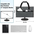 thumbnail image 2 of 27-inch Monitor Carrying Case, Portable Travel Storage Bag for LCD Screen, 2 of 7