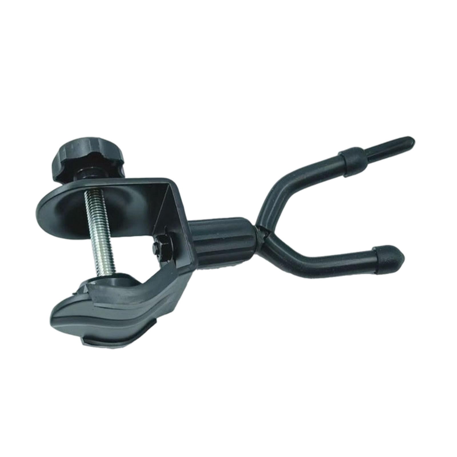JWQFBC Hanger for Microphone or Sheet Music Stand Viola Hook Multifunctional Holder for Black